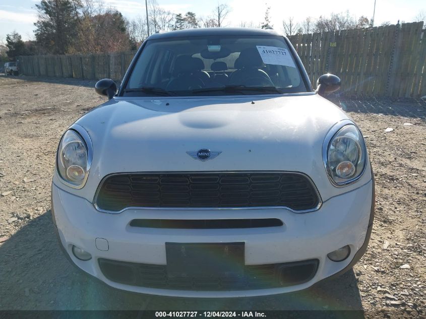 2014 Mini Countryman Cooper S VIN: WMWZC5C57EWP38396 Lot: 41027727