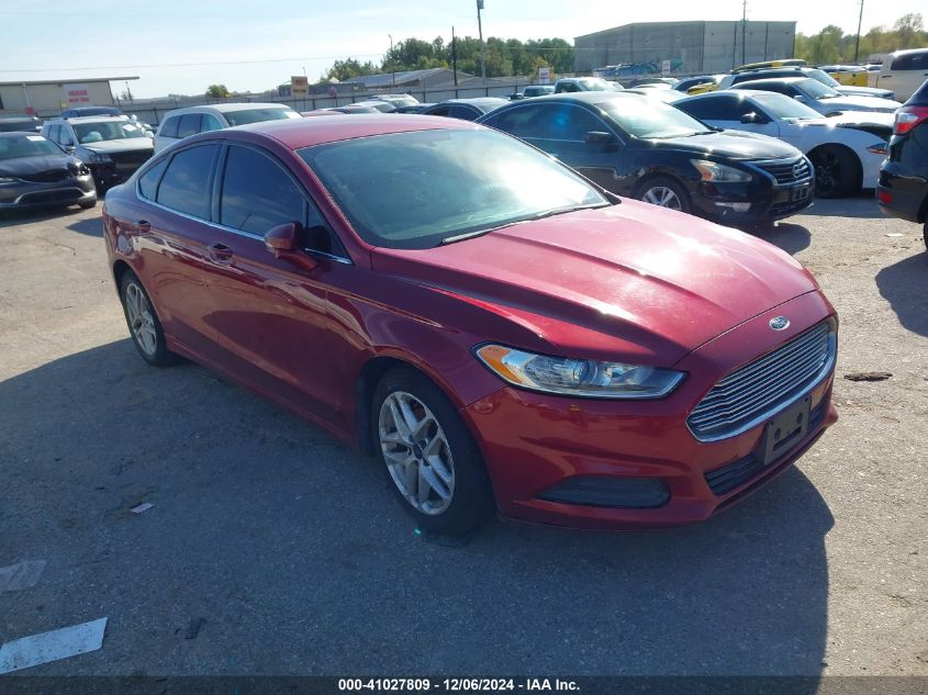 VIN 3FA6P0HD6GR156394 2016 Ford Fusion, SE no.1