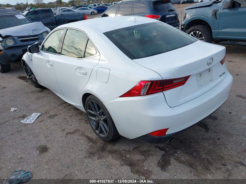 VIN JTHBF1D24E5038588 2014 Lexus IS, 250 no.3