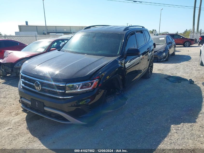 VIN 1V2HR2CA8MC581078 2021 Volkswagen Atlas, 3.6L V... no.2