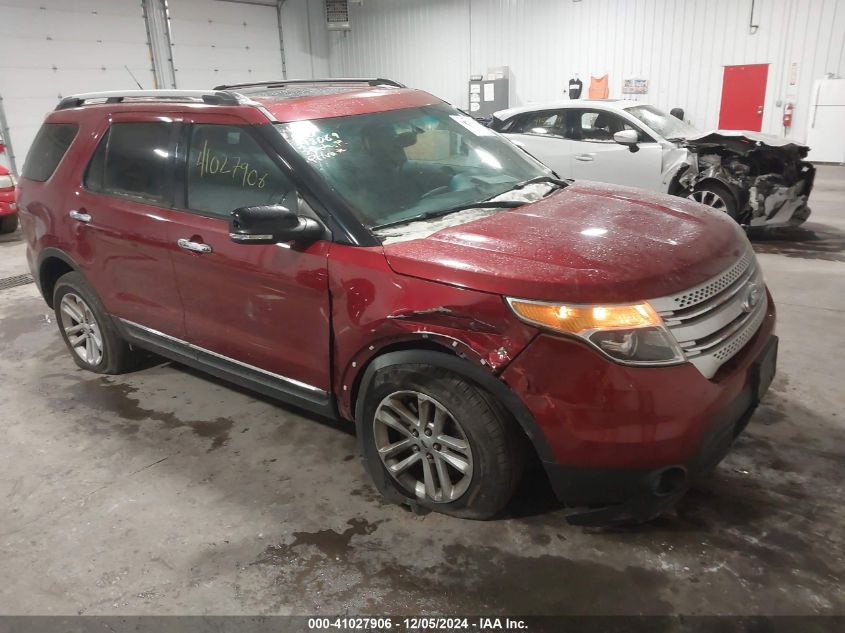 VIN 1FM5K8D83EGC51135 2014 Ford Explorer, Xlt no.1