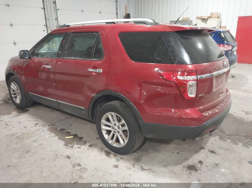 VIN 1FM5K8D83EGC51135 2014 Ford Explorer, Xlt no.3