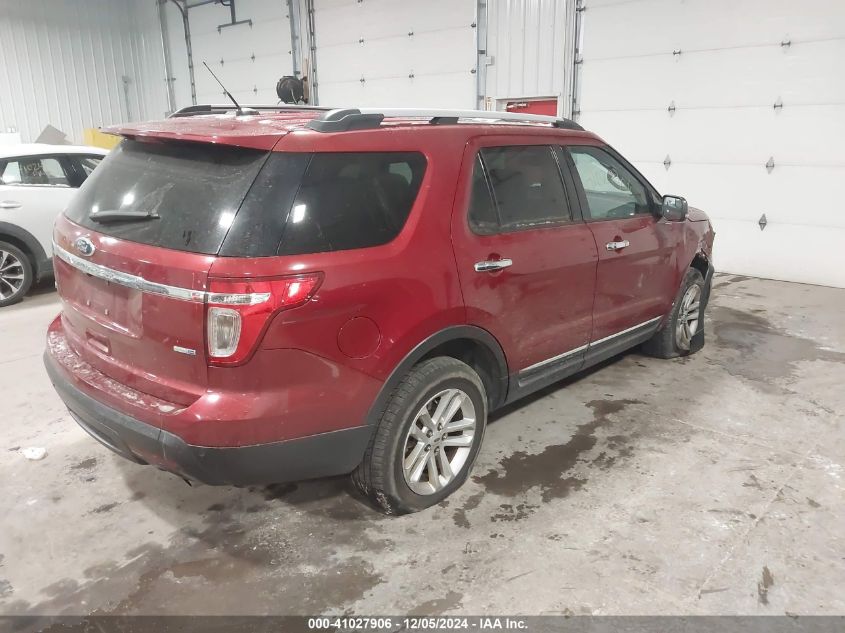 VIN 1FM5K8D83EGC51135 2014 Ford Explorer, Xlt no.4