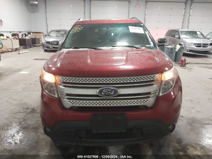 VIN 1FM5K8D83EGC51135 2014 Ford Explorer, Xlt no.12