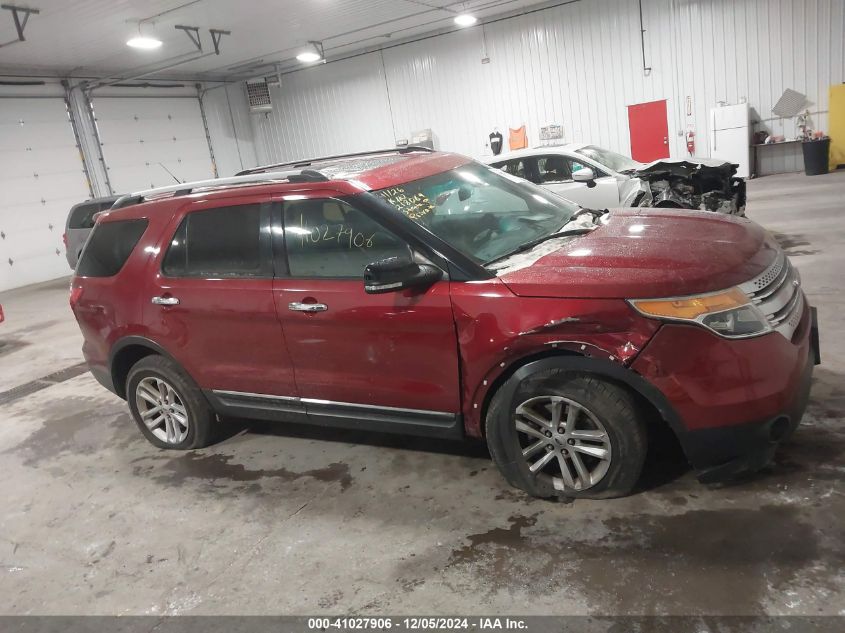 VIN 1FM5K8D83EGC51135 2014 Ford Explorer, Xlt no.13