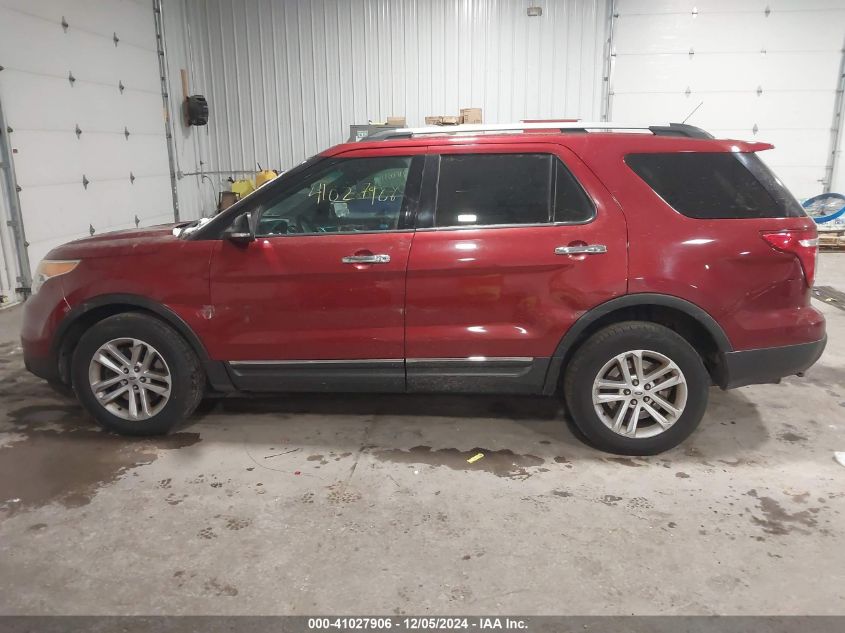 VIN 1FM5K8D83EGC51135 2014 Ford Explorer, Xlt no.14