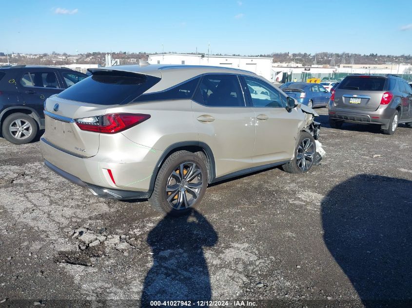 VIN JTJBZMCA2H2029975 2017 Lexus RX, 350 no.4