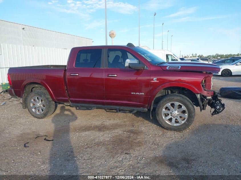 2020 Ram 2500 Laramie 4X4 6'4 Box VIN: 3C6UR5FL0LG269175 Lot: 41027977