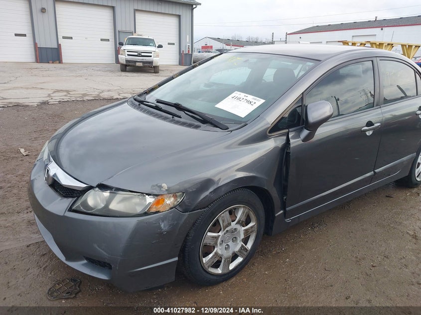 2009 HONDA CIVIC VIN: 2HGFA16599H350706
