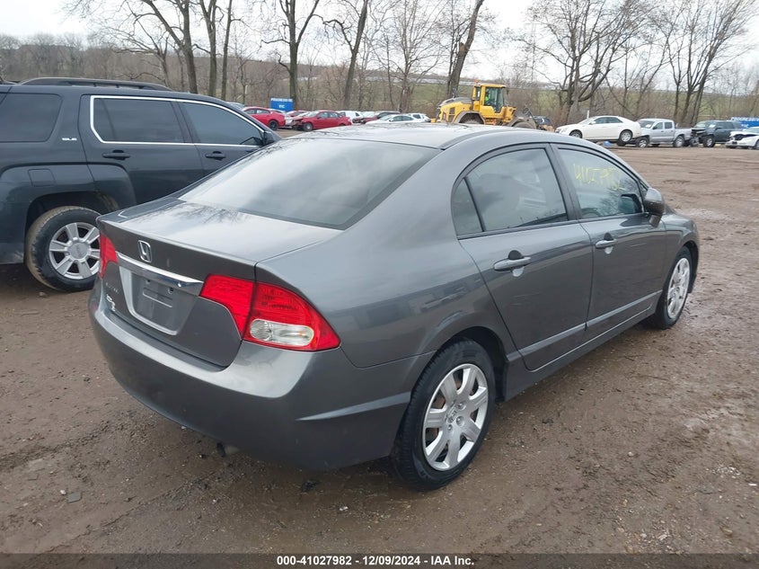 2009 HONDA CIVIC VIN: 2HGFA16599H350706