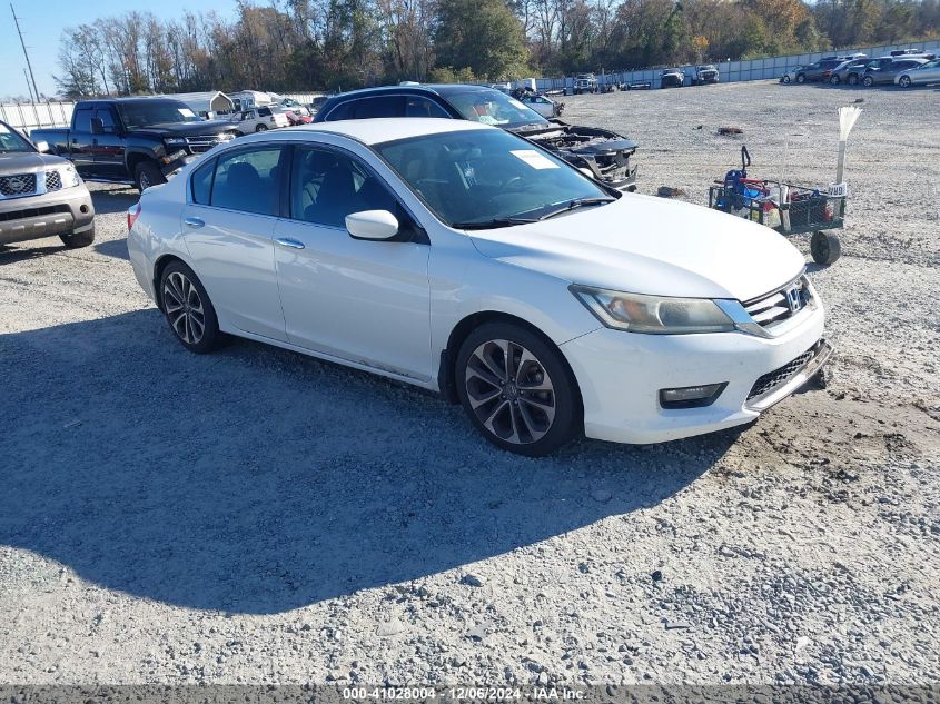 VIN 1HGCR2F53EA004743 2014 Honda Accord, Sport no.1