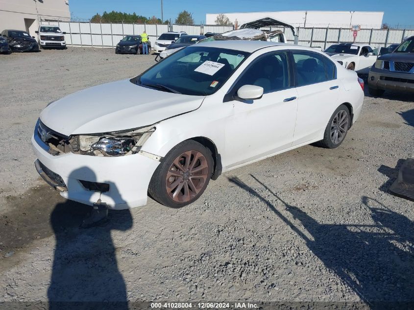 VIN 1HGCR2F53EA004743 2014 Honda Accord, Sport no.2