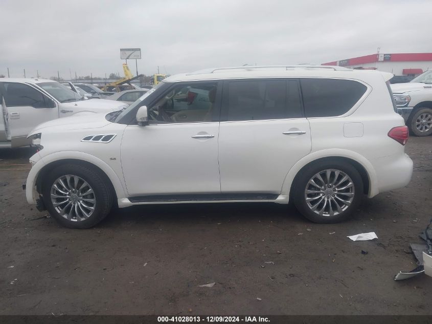 2017 Infiniti Qx80 VIN: JN8AZ2NF7H9646814 Lot: 41028013