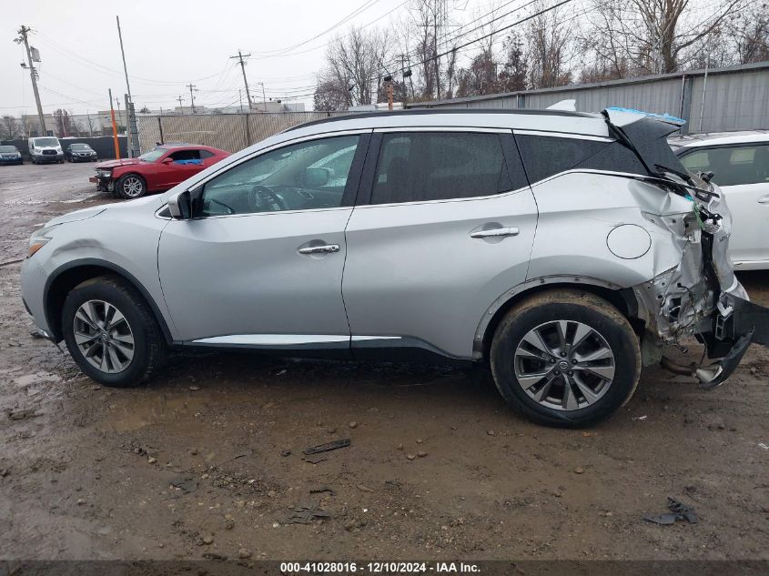 VIN 5N1AZ2MG1JN134593 2018 Nissan Murano, SV no.14