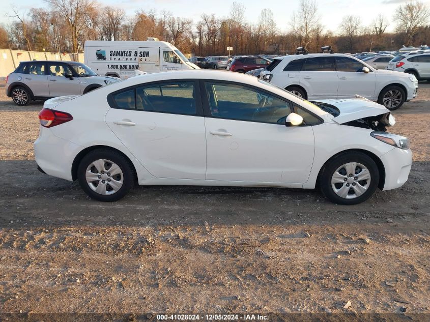 2017 Kia Forte Lx VIN: 3KPFK4A77HE037542 Lot: 41028024