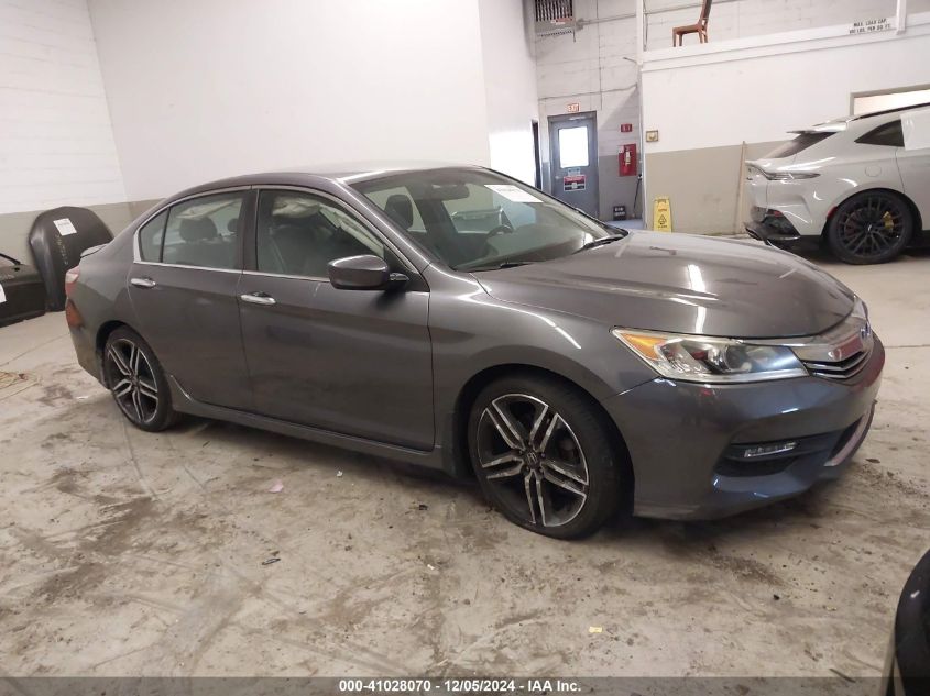 VIN 1HGCR2F57HA016088 2017 Honda Accord, Sport no.1