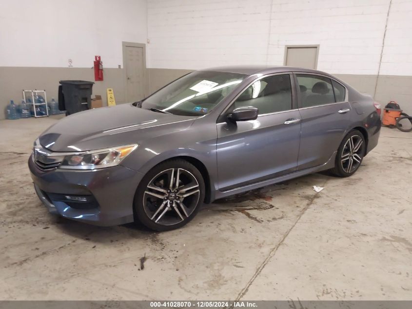 VIN 1HGCR2F57HA016088 2017 Honda Accord, Sport no.2