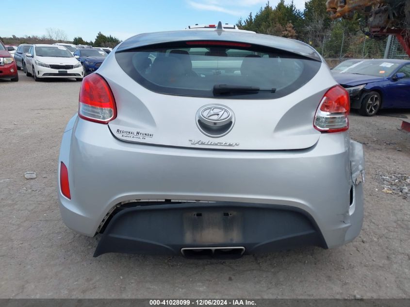 2016 Hyundai Veloster VIN: KMHTC6AD6GU252438 Lot: 41028099