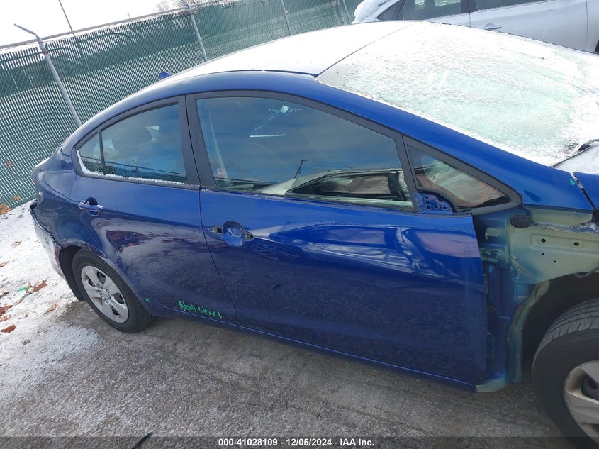 2017 KIA FORTE LX - 3KPFK4A75HE138336