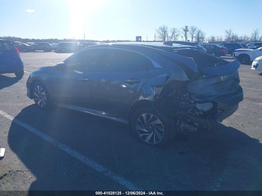 VIN SHHFK7H30KU422753 2019 Honda Civic, LX no.3