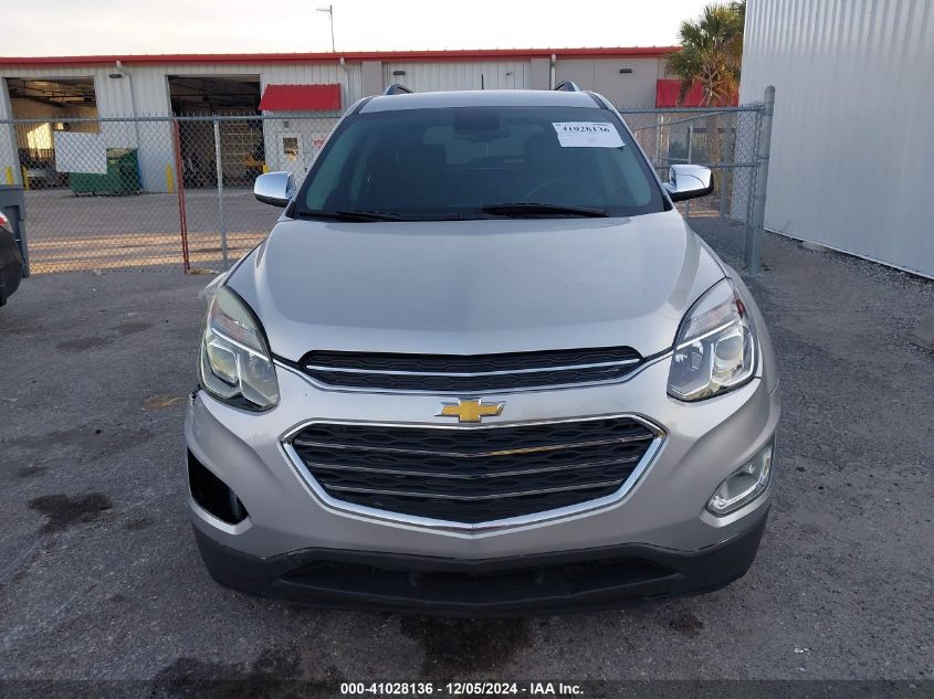 2016 Chevrolet Equinox Ltz VIN: 1GNALDEK2GZ105391 Lot: 41028136