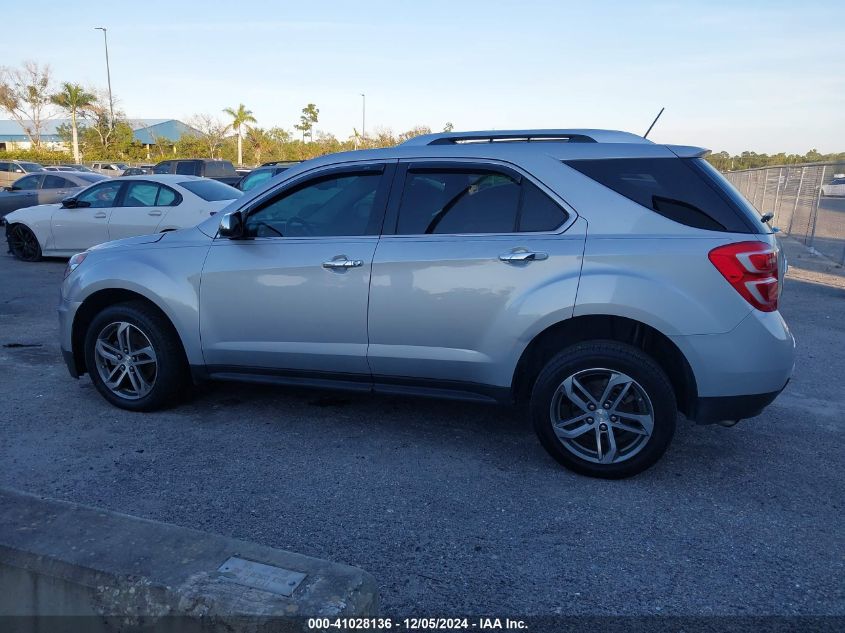 2016 Chevrolet Equinox Ltz VIN: 1GNALDEK2GZ105391 Lot: 41028136