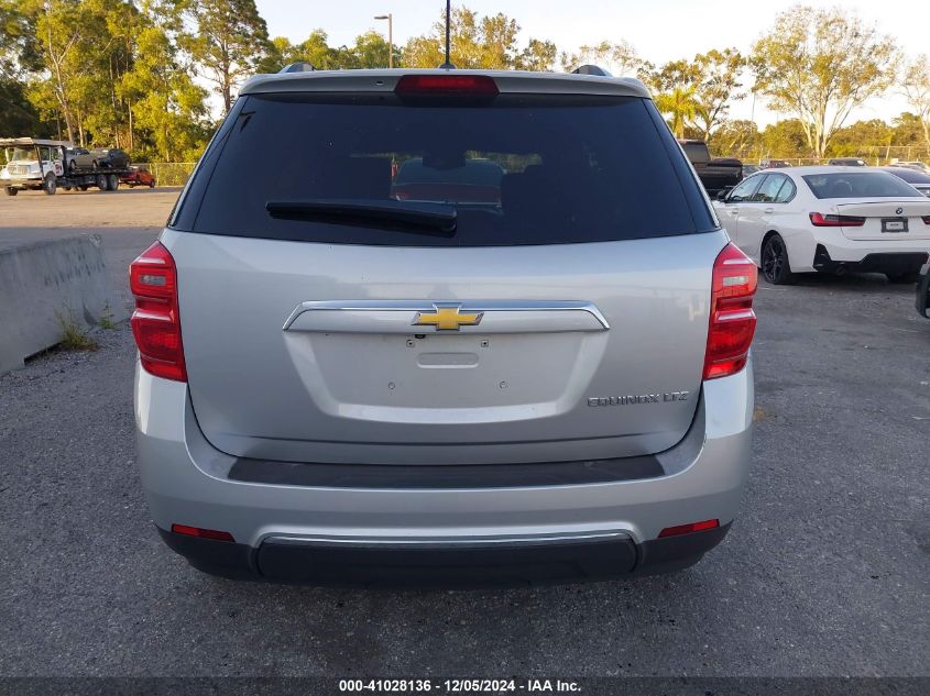 2016 Chevrolet Equinox Ltz VIN: 1GNALDEK2GZ105391 Lot: 41028136