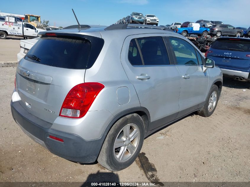 VIN 3GNCJLSB1GL185609 2016 Chevrolet Trax, LT no.4