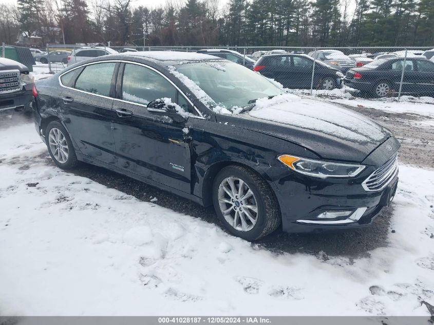 VIN 3FA6P0SUXJR283150 2018 Ford Fusion, Energi Tita... no.1