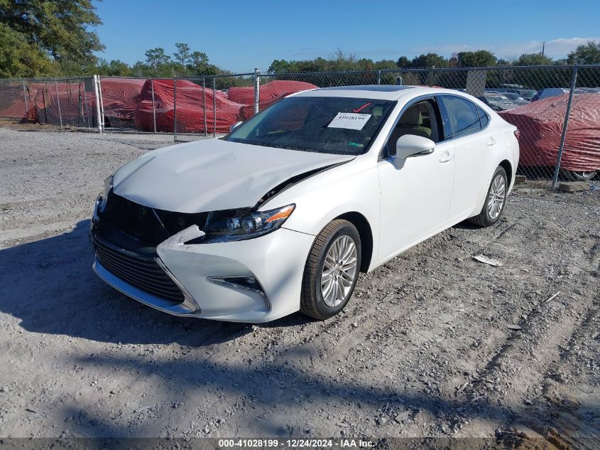 VIN JTHBK1GG3G2228809 2016 Lexus ES, 350 no.2