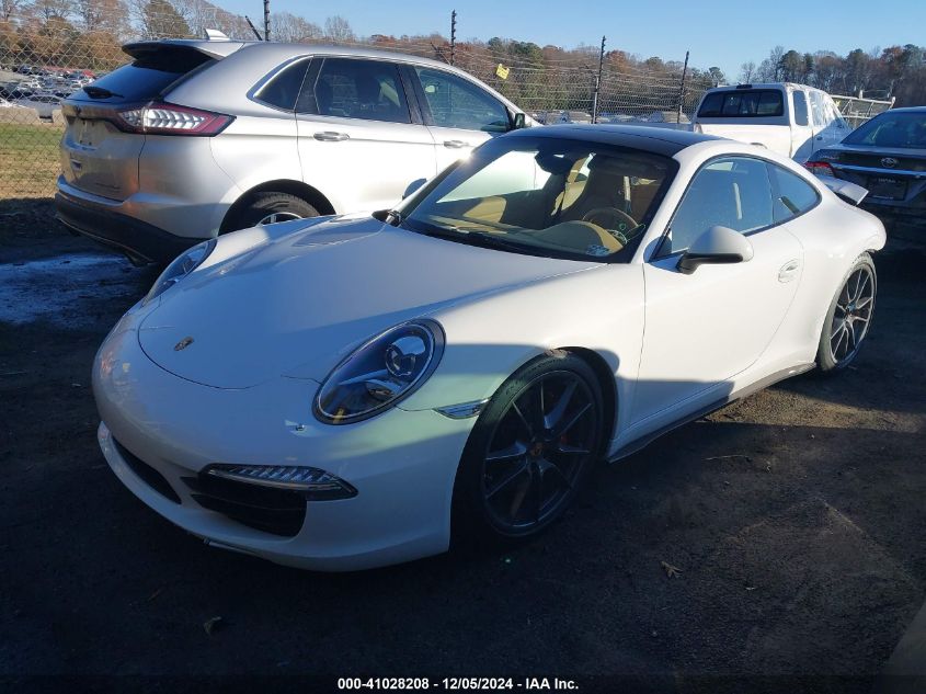 VIN WP0AA2A93ES106254 2014 PORSCHE 911 no.2