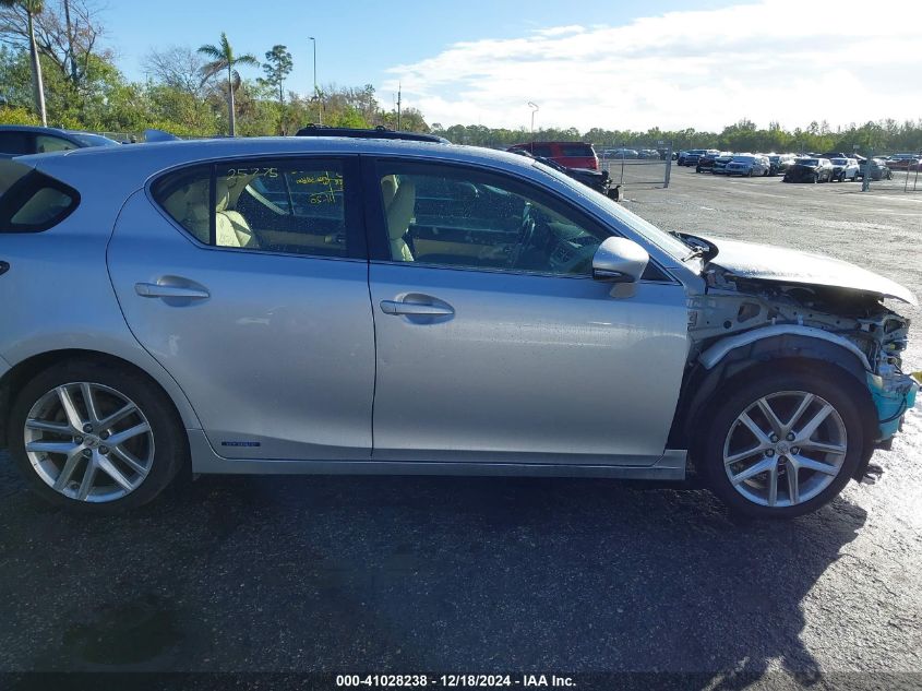 VIN JTHKD5BH3G2263738 2016 Lexus CT, 200H no.14