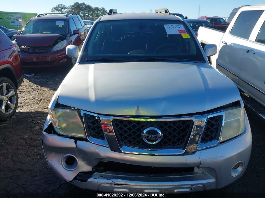 2011 Nissan Pathfinder Sv VIN: 5N1AR1NN9BC600579 Lot: 41028292