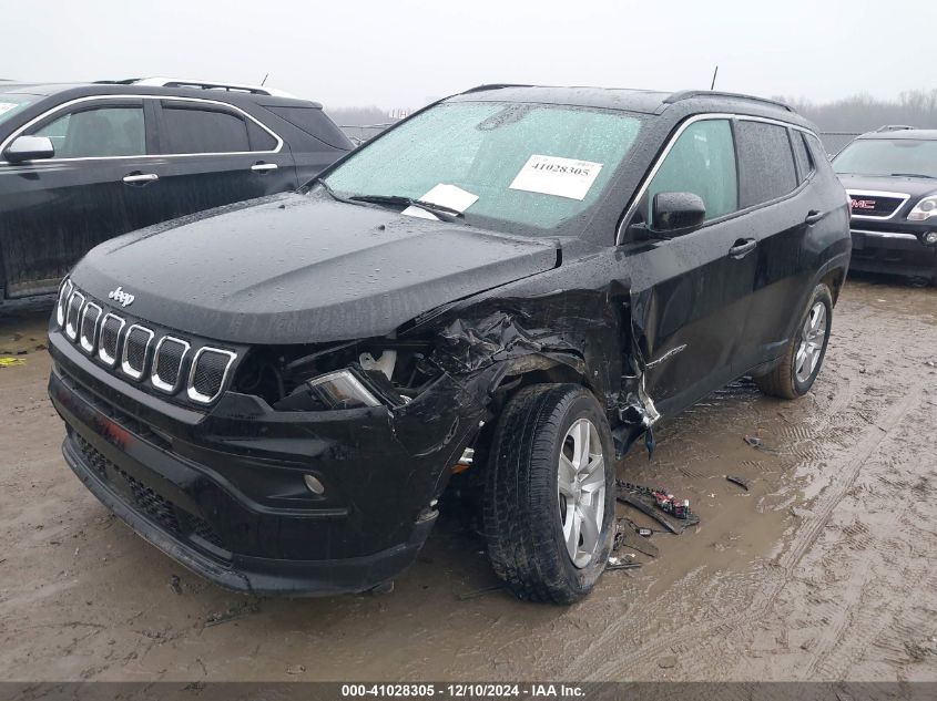 VIN 3C4NJDBBXNT171759 2022 JEEP COMPASS no.2