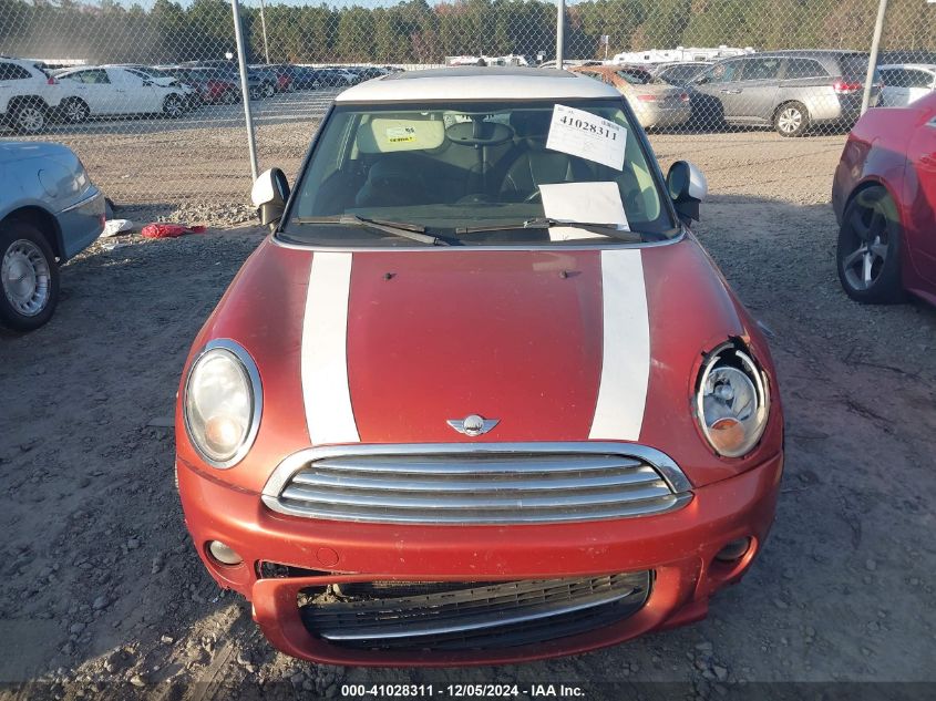 2012 Mini Cooper VIN: WMWSU3C58CT255467 Lot: 41028311