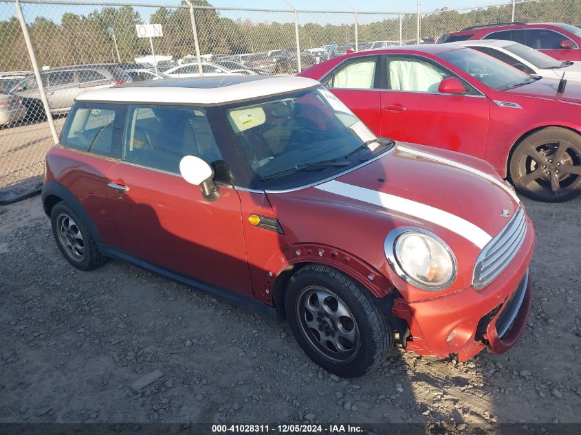 2012 Mini Cooper VIN: WMWSU3C58CT255467 Lot: 41028311