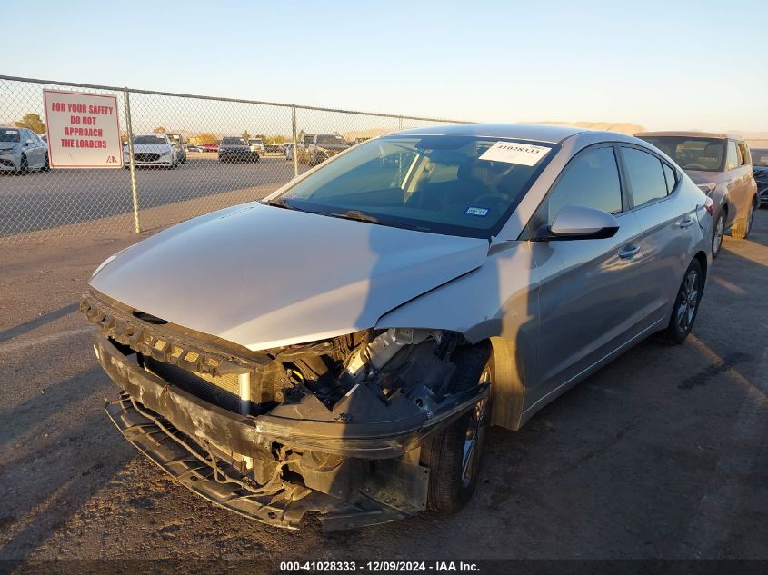 VIN 5NPD84LF2JH395837 2018 Hyundai Elantra, Sel no.2