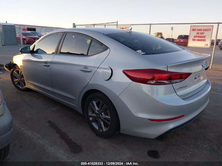 VIN 5NPD84LF2JH395837 2018 Hyundai Elantra, Sel no.3