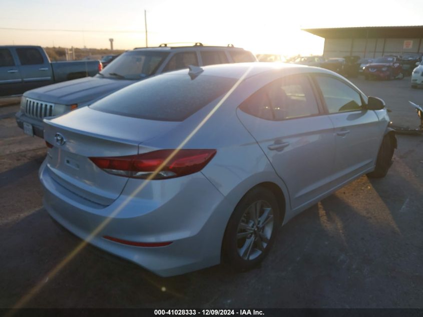 VIN 5NPD84LF2JH395837 2018 Hyundai Elantra, Sel no.4