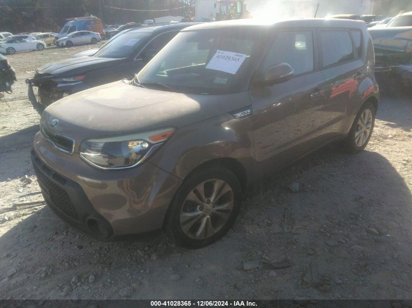 VIN KNDJP3A52E7035925 2014 KIA Soul, + no.2