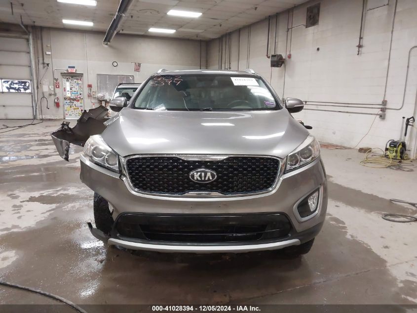 2016 Kia Sorento 2.0T Ex VIN: 5XYPHDA17GG022717 Lot: 41028394