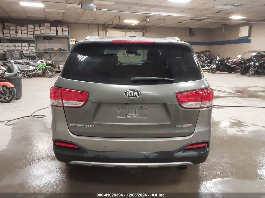 2016 Kia Sorento 2.0T Ex VIN: 5XYPHDA17GG022717 Lot: 41028394