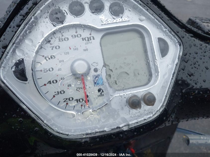 2009 Vespa Gts 250 VIN: ZAPM459L695600035 Lot: 41028439