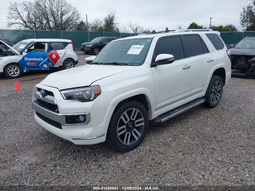 VIN JTEBU5JR4K5664259 2019 Toyota 4runner, Limited no.2