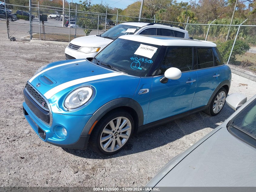 Vin: wmwxu3c56g2b63360, lot: 41518426, mini hardtop cooper s 20162