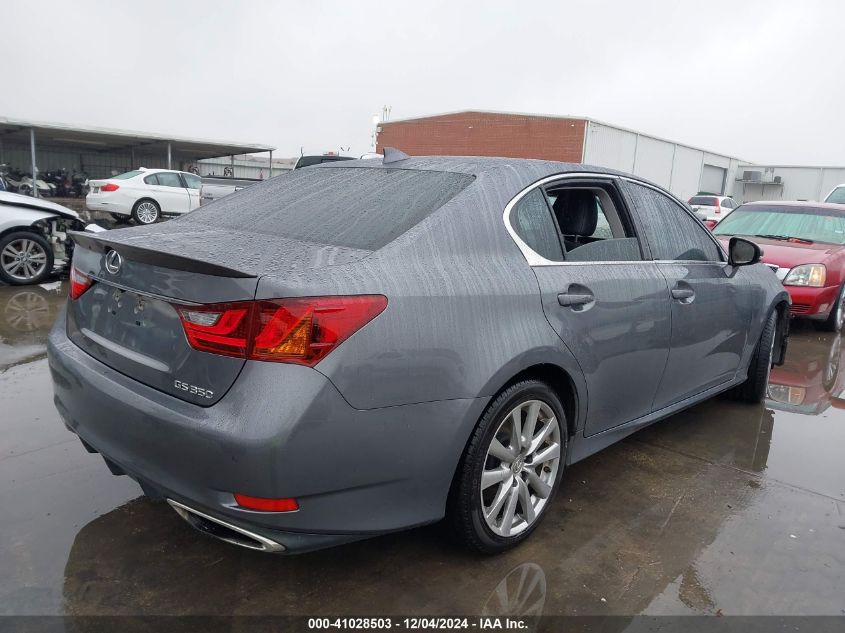 VIN JTHBE1BL8FA007593 2015 Lexus GS, 350 no.4