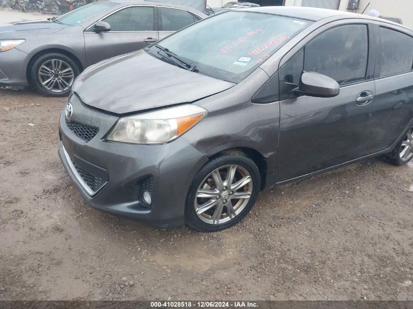 2013 Toyota Yaris Se VIN: JTDKTUD39DD552218 Lot: 41028518