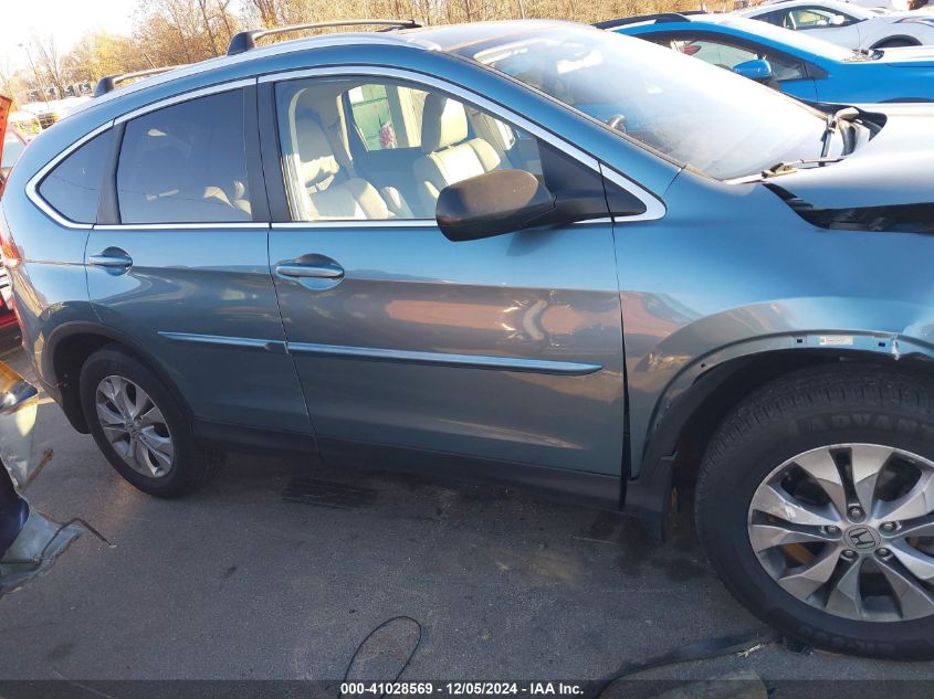 VIN 5J6RM4H79DL037955 2013 Honda CR-V, Ex-L no.13