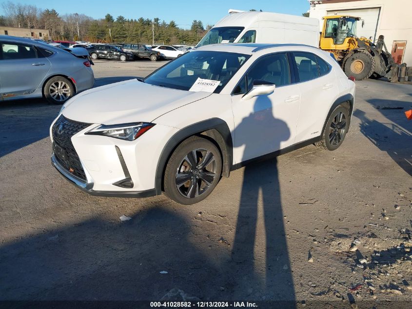 VIN JTHU9JBH3K2010432 2019 Lexus UX 250H no.2