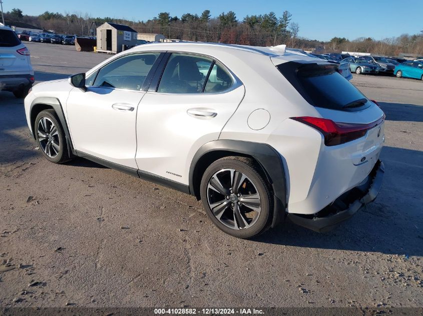 VIN JTHU9JBH3K2010432 2019 Lexus UX 250H no.3